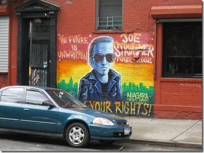 Joe Strummer Memorial Mural