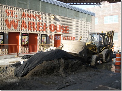 St. Ann's Warehouse Bulldozer