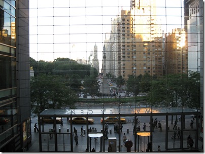 Columbus Circle Seen From Borders