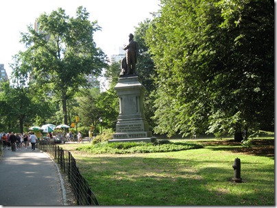 Daniel Webster Statue Full View