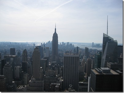 Downtown View From Top of the Rock