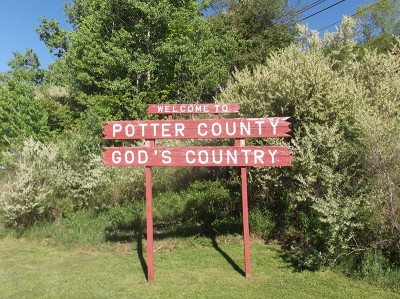 Welcome to Potter County - God's Country