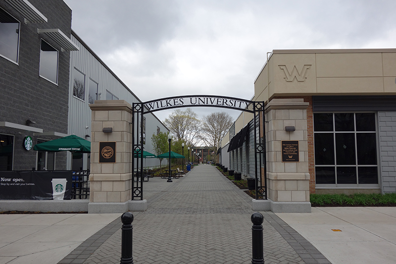 Wilkes University Gate