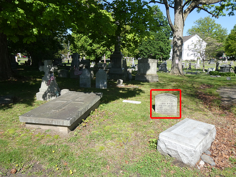 Elinor Wylie Grave Location