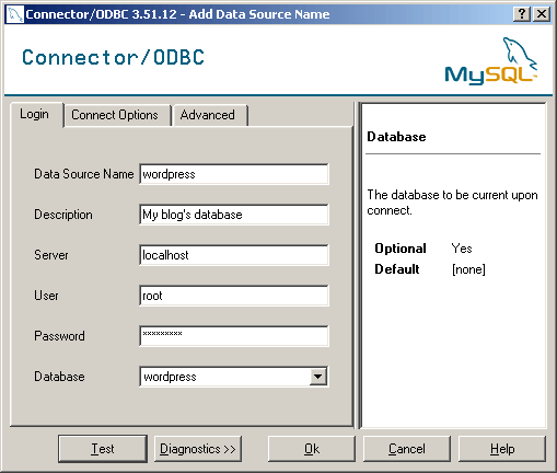 mysql database port